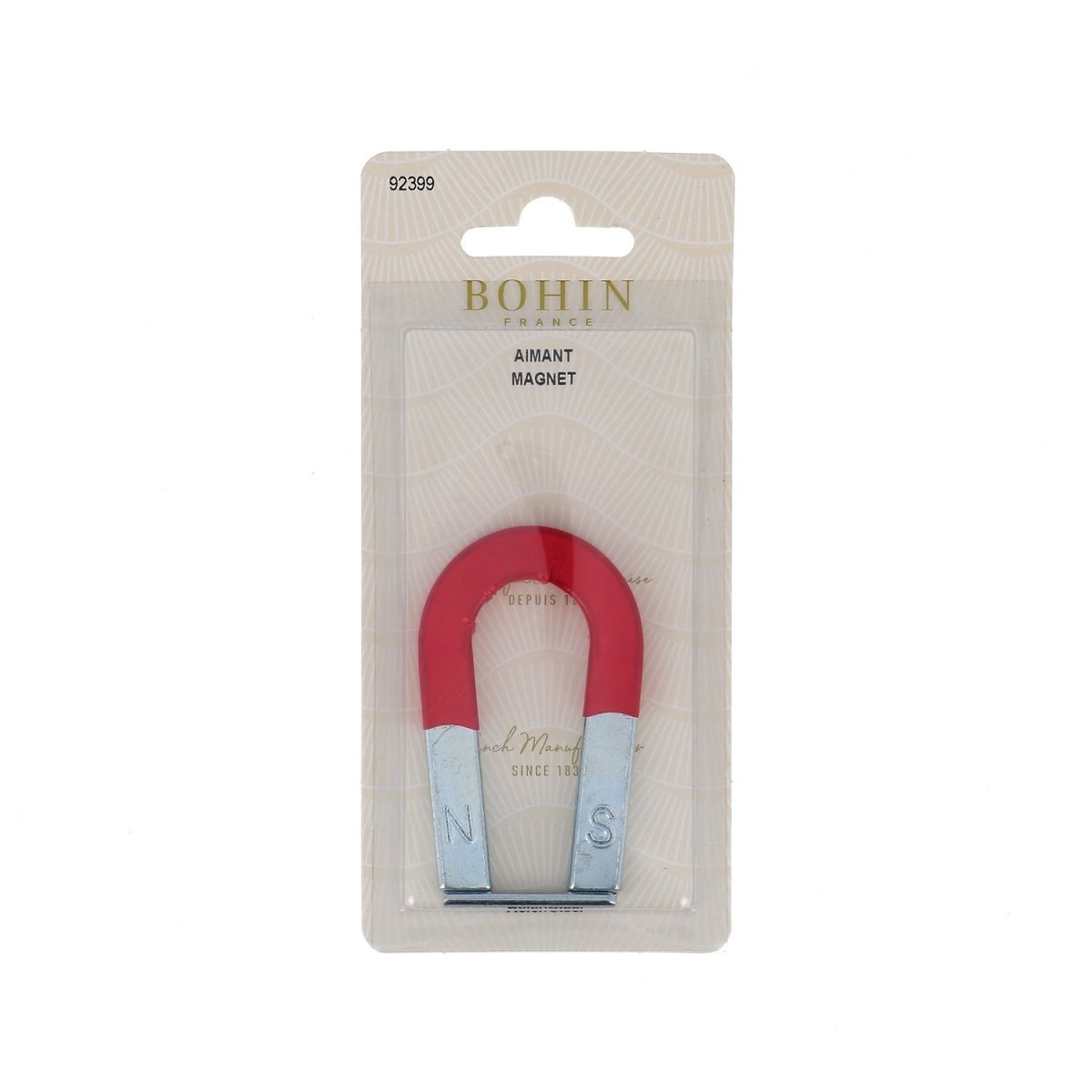 Bohin Accessoires aiguilles aimant fer à cheval ramasse épingles