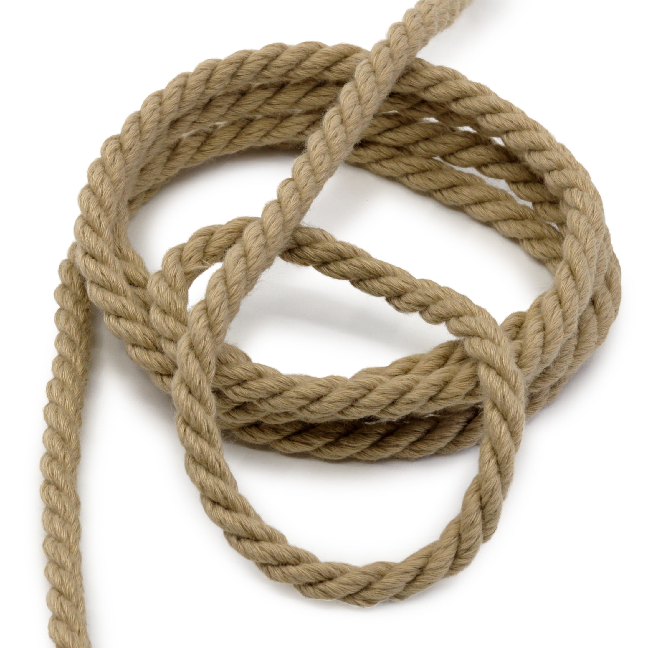 Dritz Corde torsadée naturel 9,1 m passepoil déco