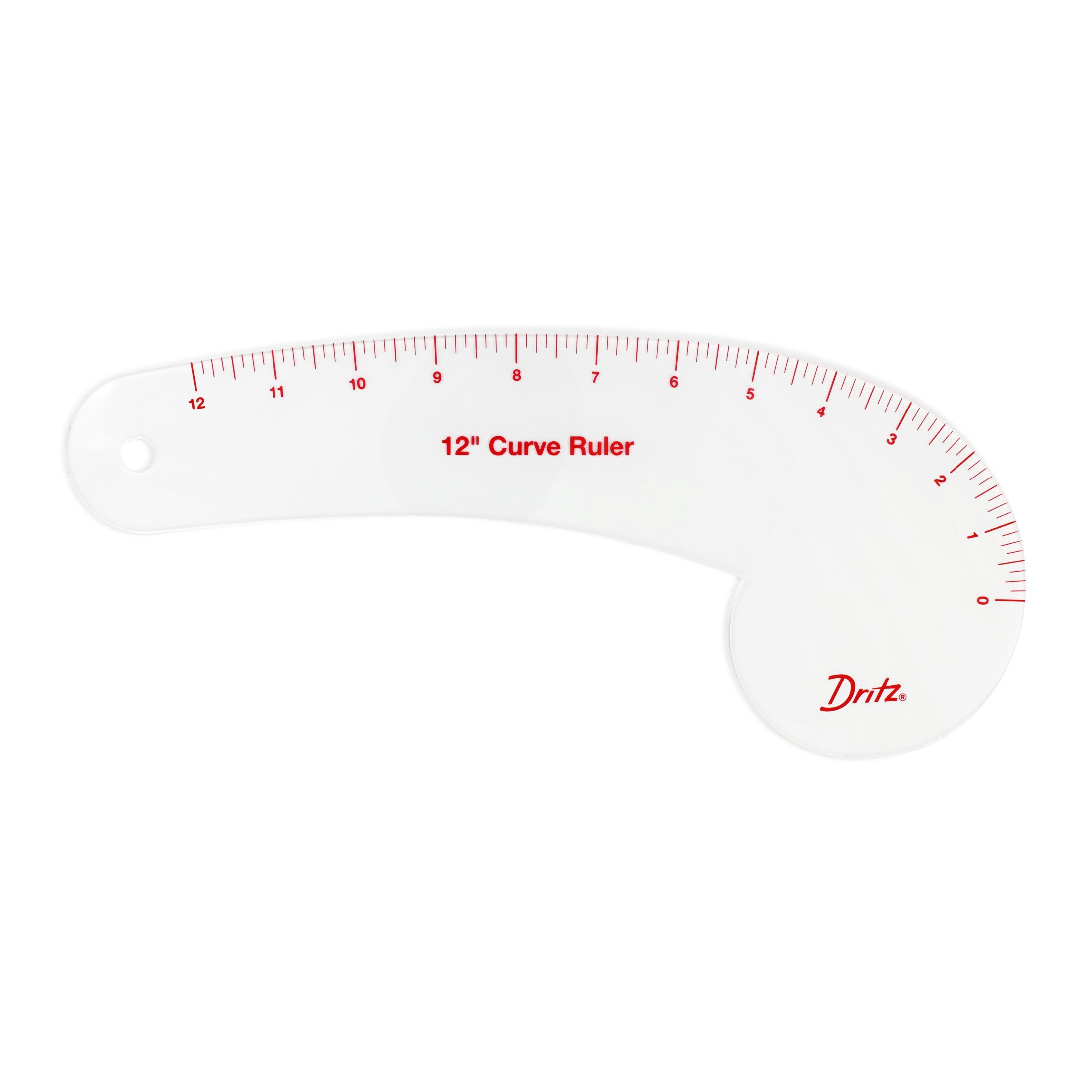 Dritz 845 perroquet couture règle courbe 12" encolure
