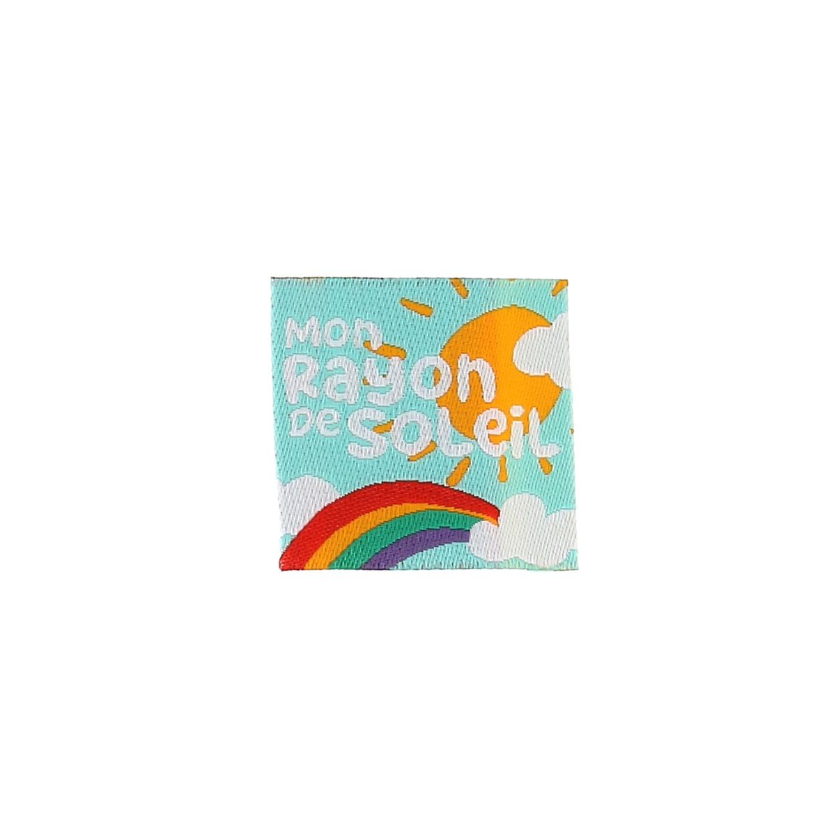 Bohin Mon rayon de soleil étiquette tissée 3,5 cm