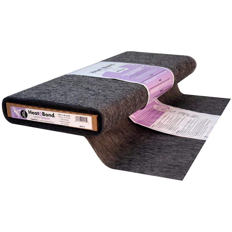 HeatnBond Non-Woven entoilage thermocollant Charcoal 2 yards