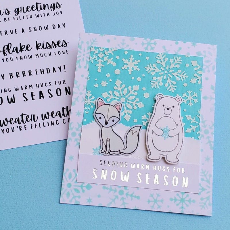 HeatnBond Deco Foil Merry Moments cartes toner x8 A2