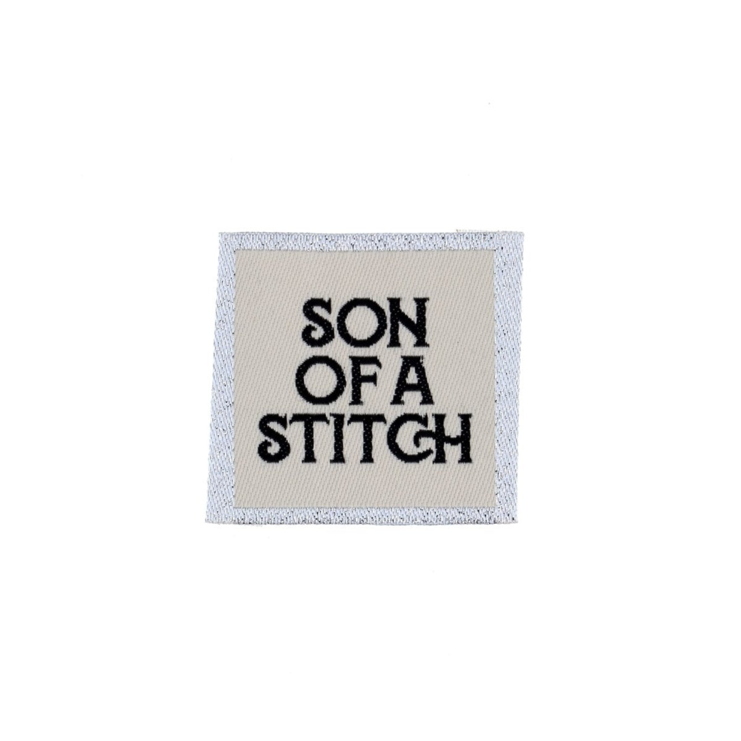 Bohin étiquette Son of a stitch à coudre 3,5 cm