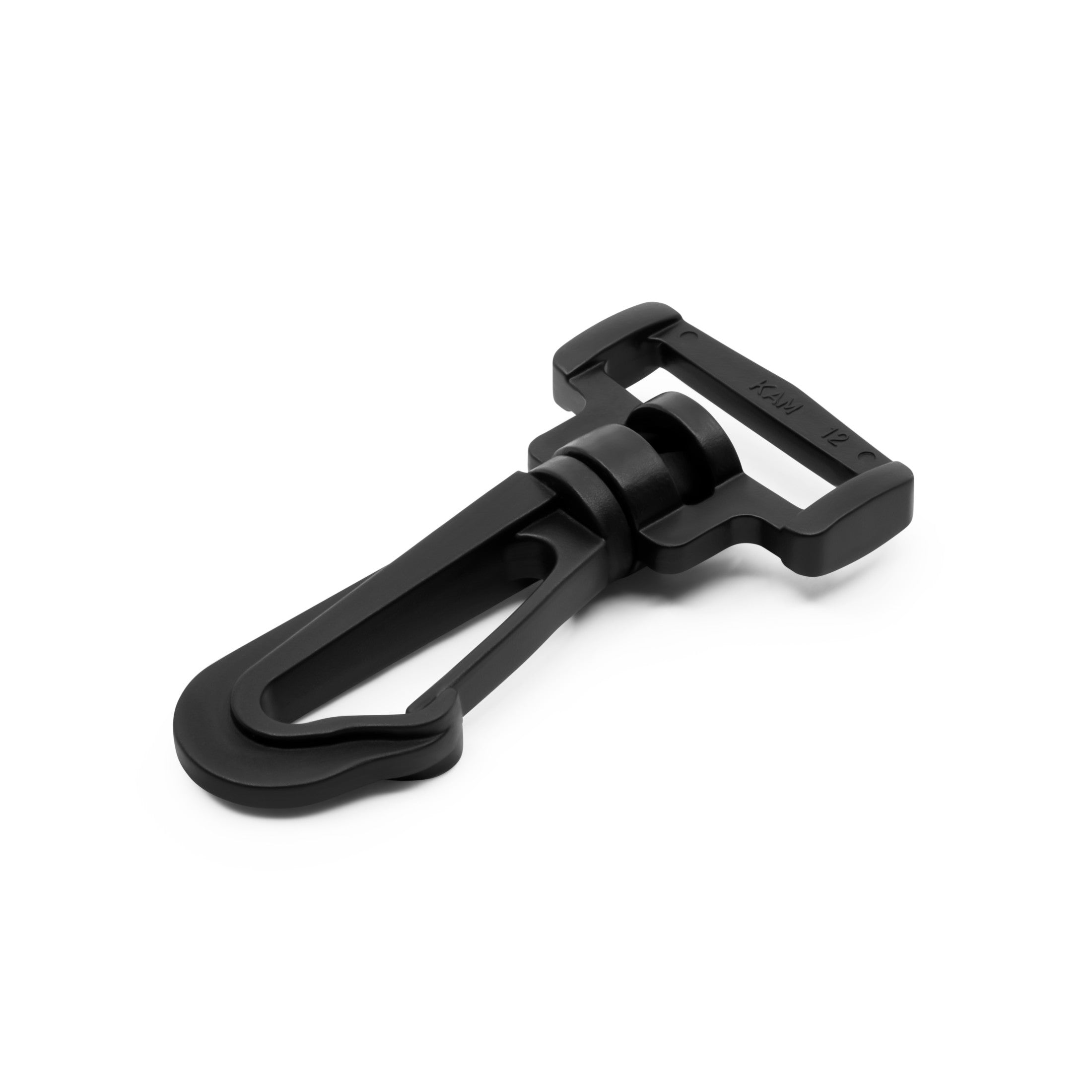 Dritz 476 mousqueton pivotant noir 25 mm