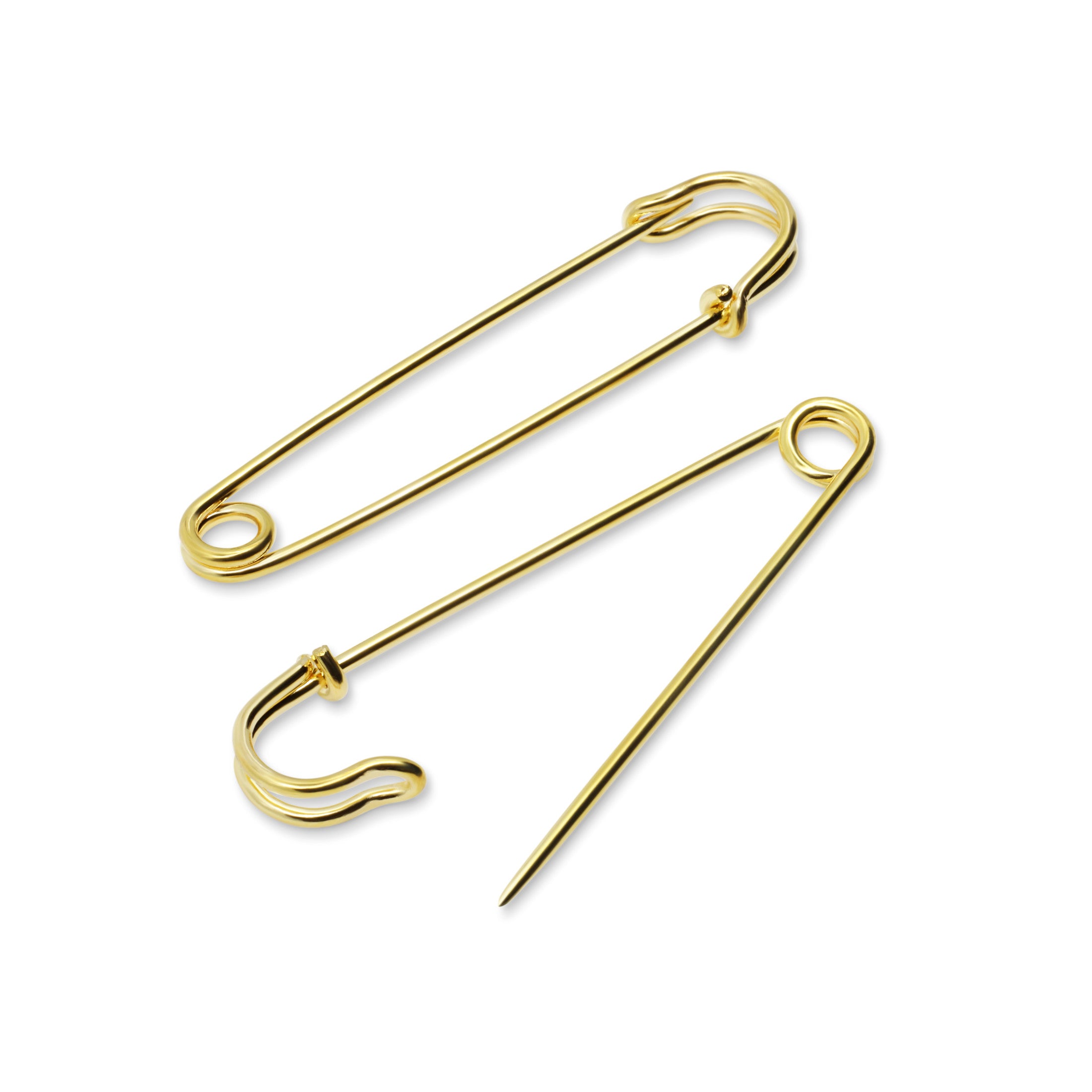 Dritz Épingle kilt jupe 75 mm nickel 2 pc