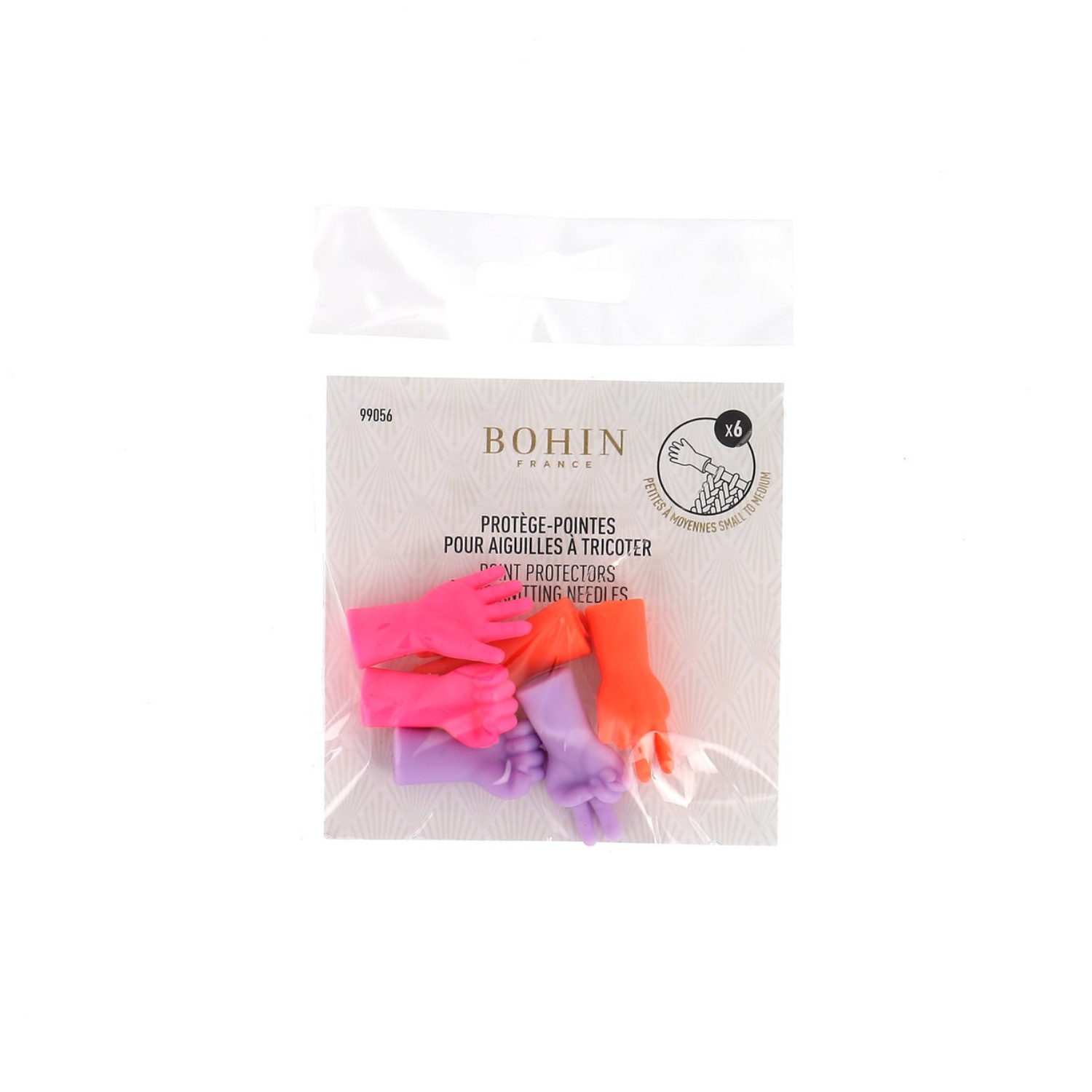 Bohin Tricot & Crochet protège-pointes mains 3-7 mm