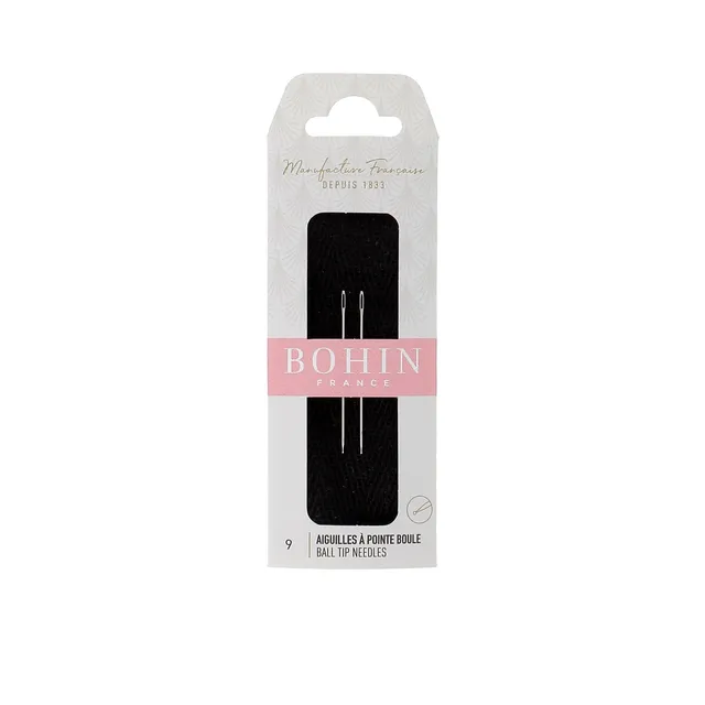 Bohin pointe boule aiguille broderie 40 mm x 0,70 mm