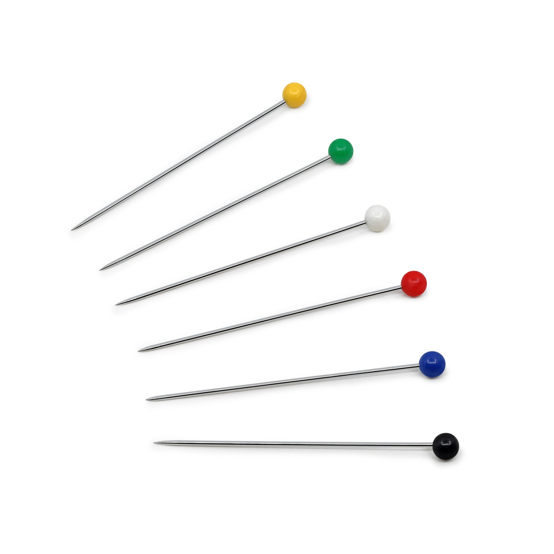 Dritz 133 épingles droites à tête couleur 44 mm 250 pcs