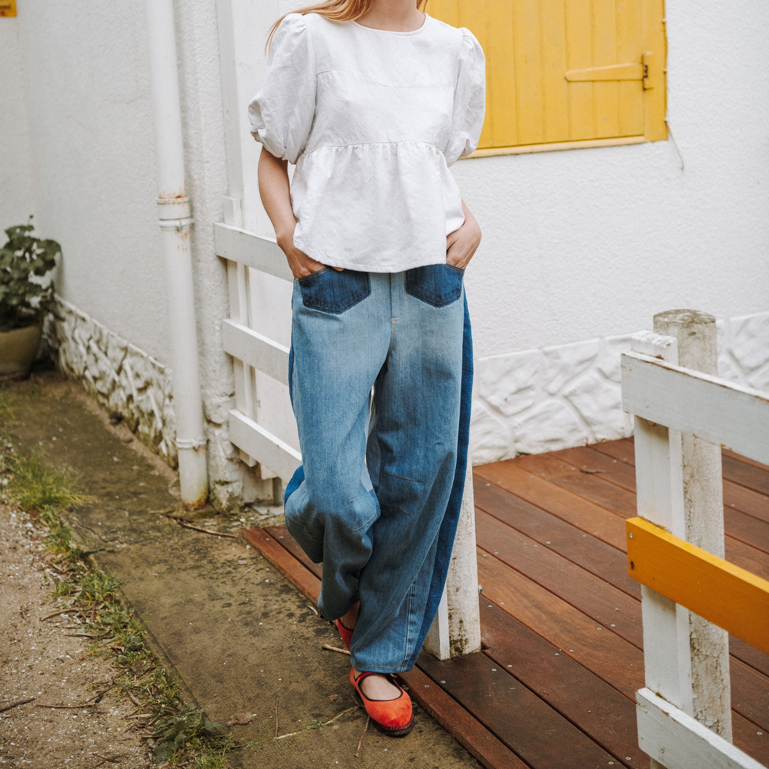 Bohin Salopette Anaïs patron couture 34-52 denim