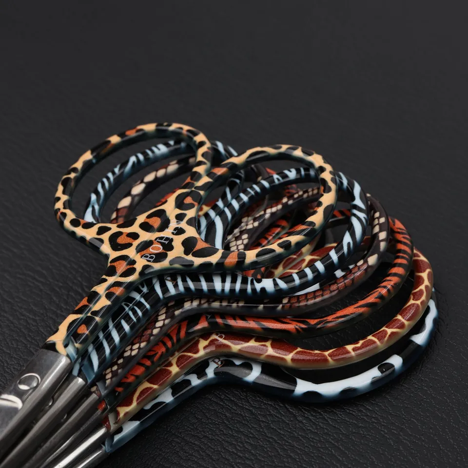 Bohin Sauvage ciseaux broderie 9 cm léopard