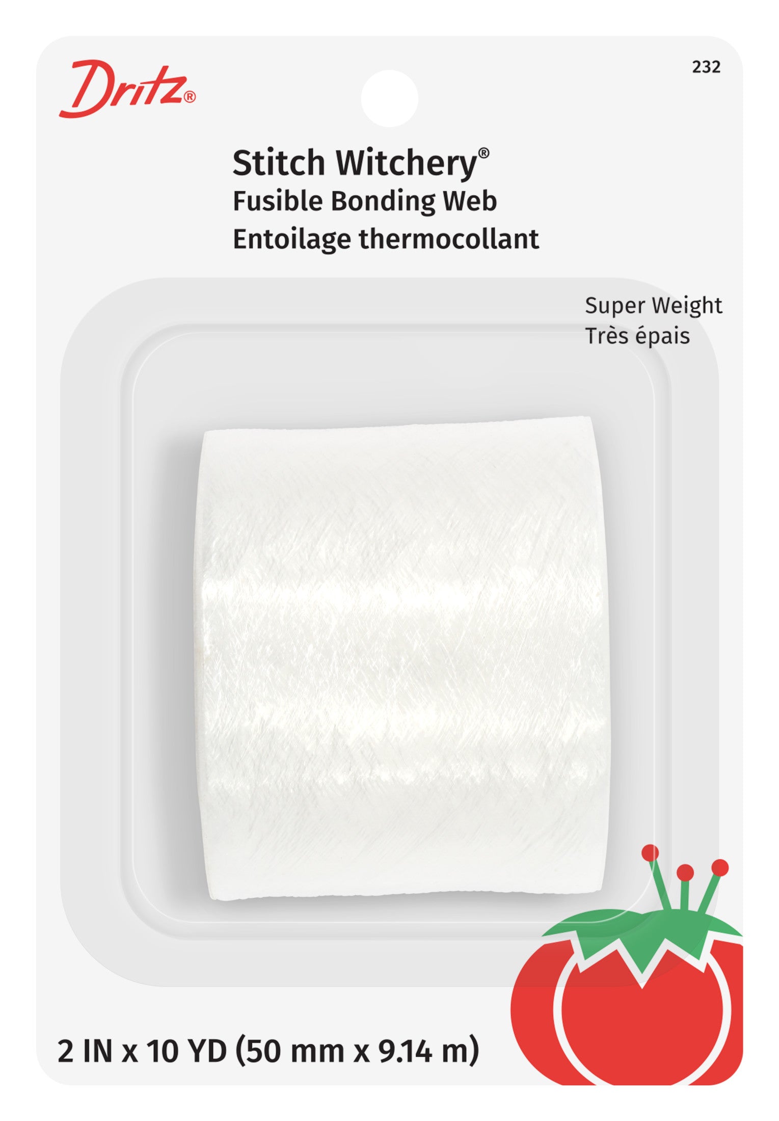 Dritz Stitch Witchery bande thermocollante blanche ourlet