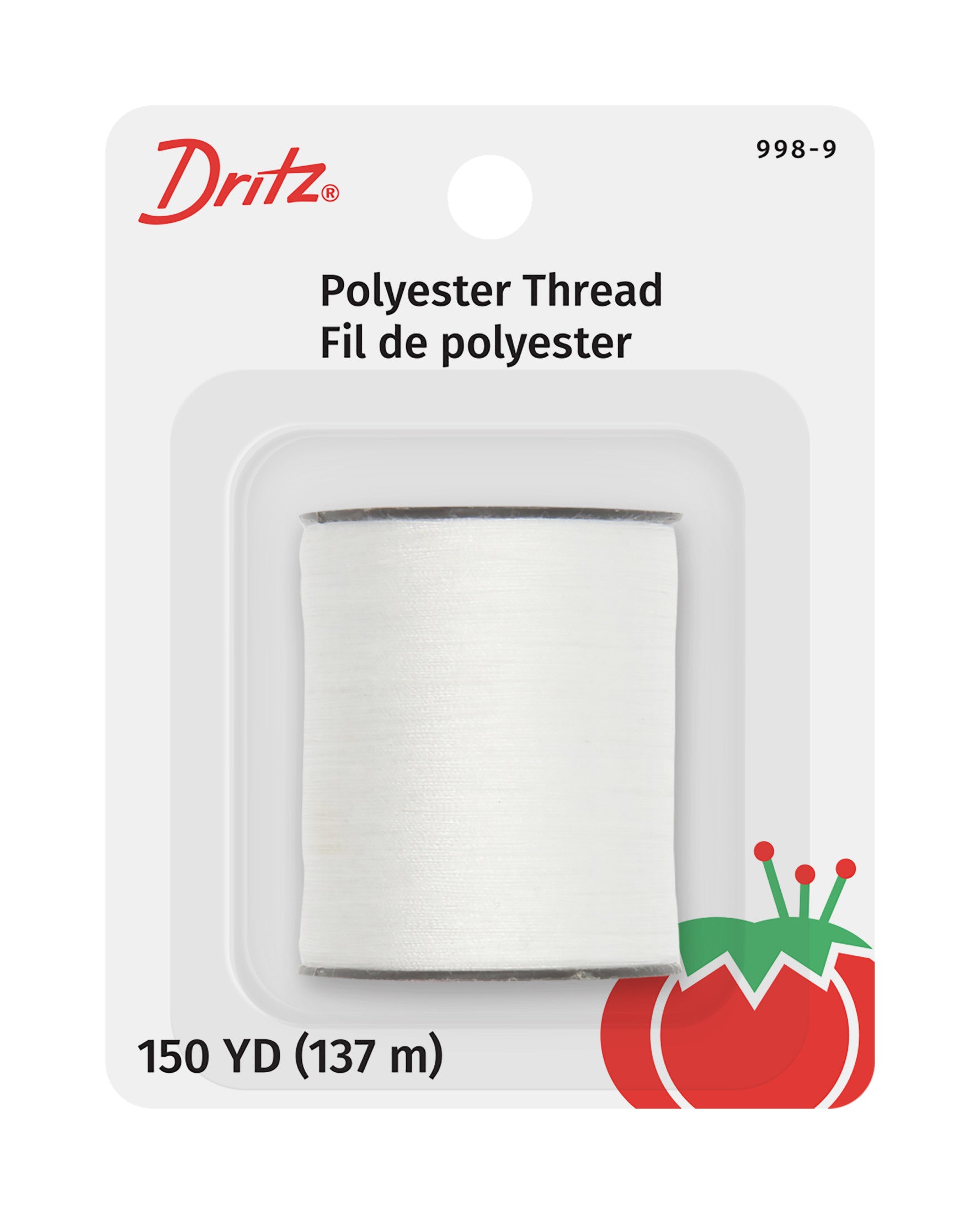 Dritz Fil Polyester Blanc 137 m Couture Machine