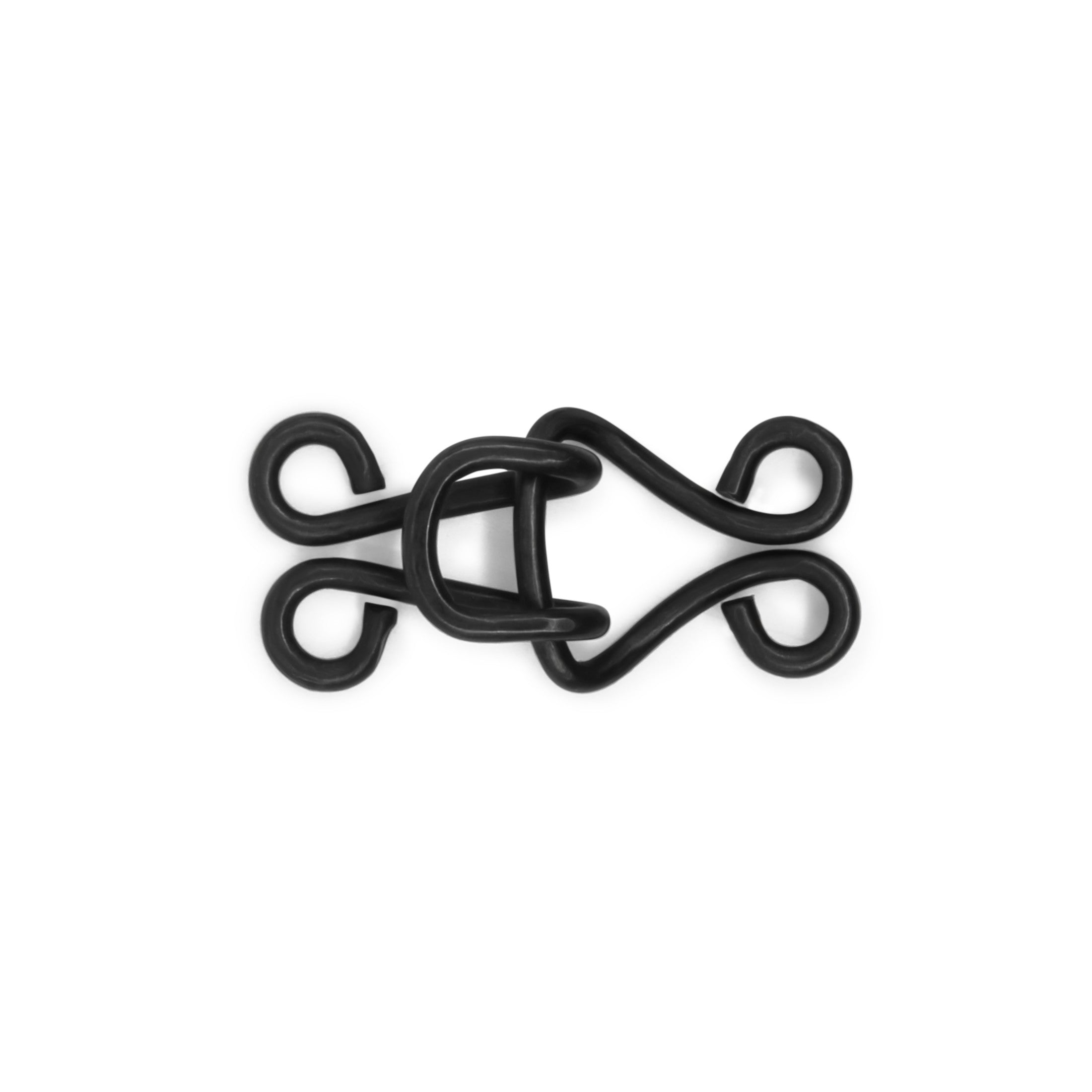 Dritz Agrafes Manteau Crochets 4 pcs Noir