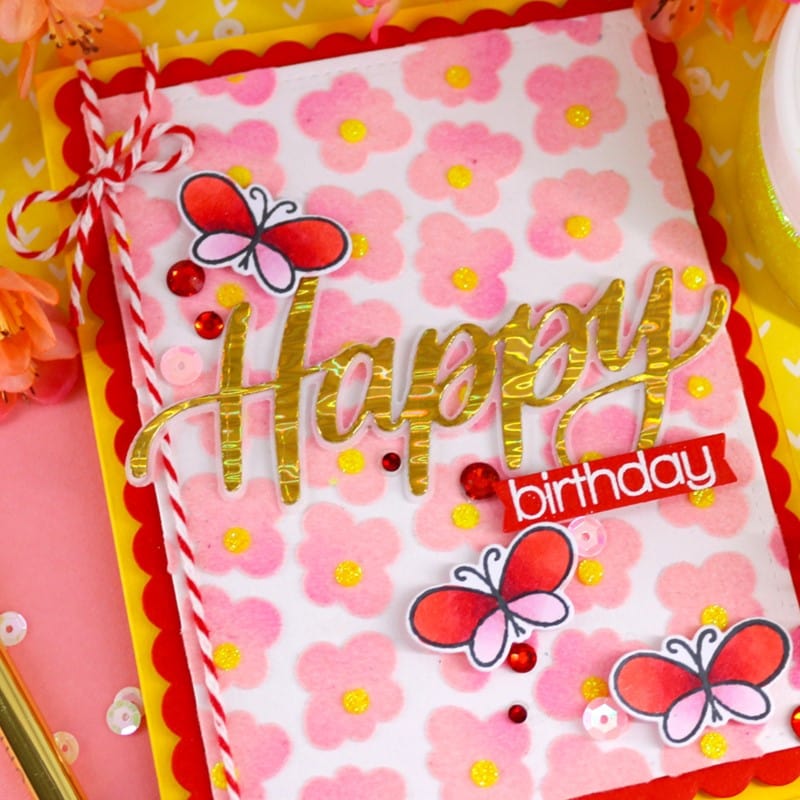 HeatnBond Deco Foil feuille transfert Firelight 15x15 cm x12