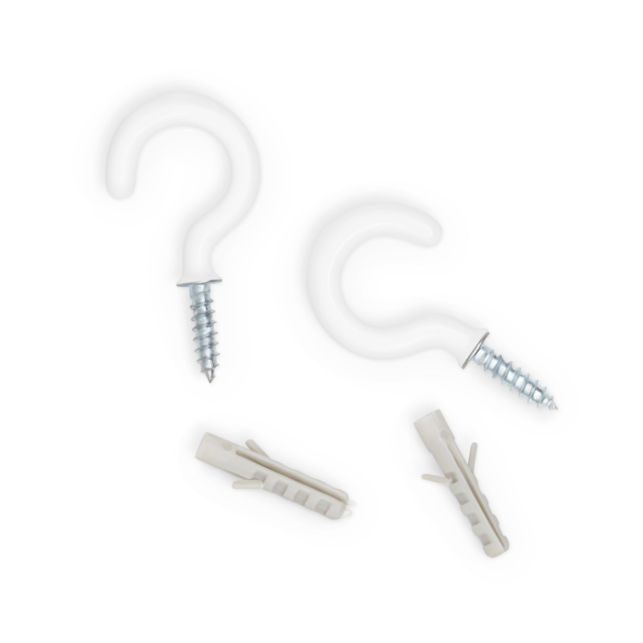 Dritz Home porte-embrasses 44333 blanc 1-1/2" lot 2