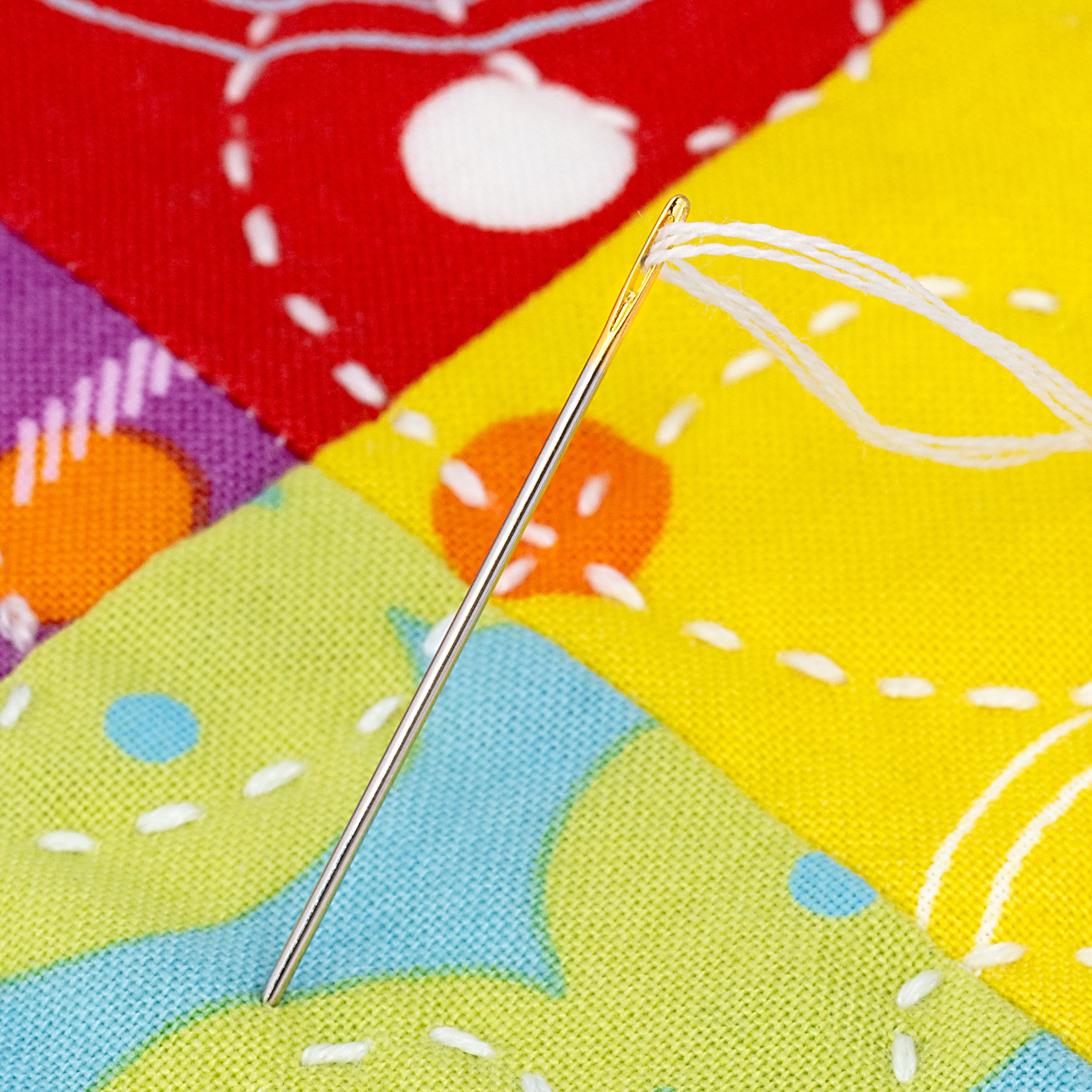 Dritz Quilting aiguilles quilting n°5 chas doré 12 pcs