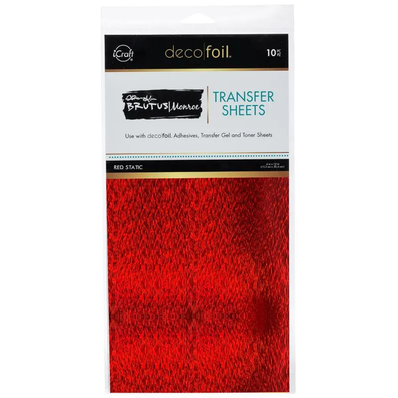HeatnBond Brutus Monroe feuilles foil rouge 10 feuilles