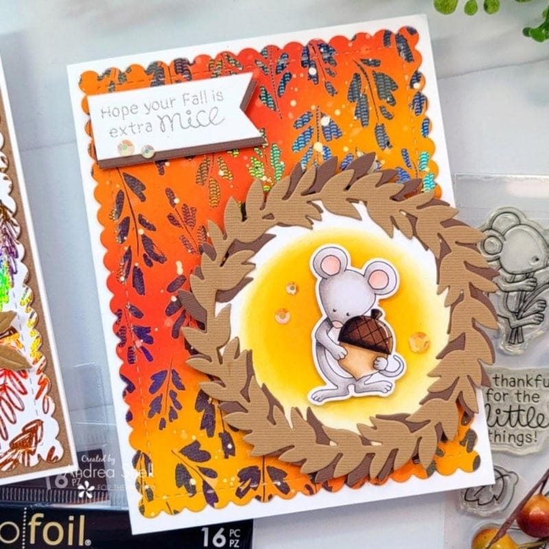 HeatnBond Brutus Monroe Pewter Ripples feuille foil 16 pièces