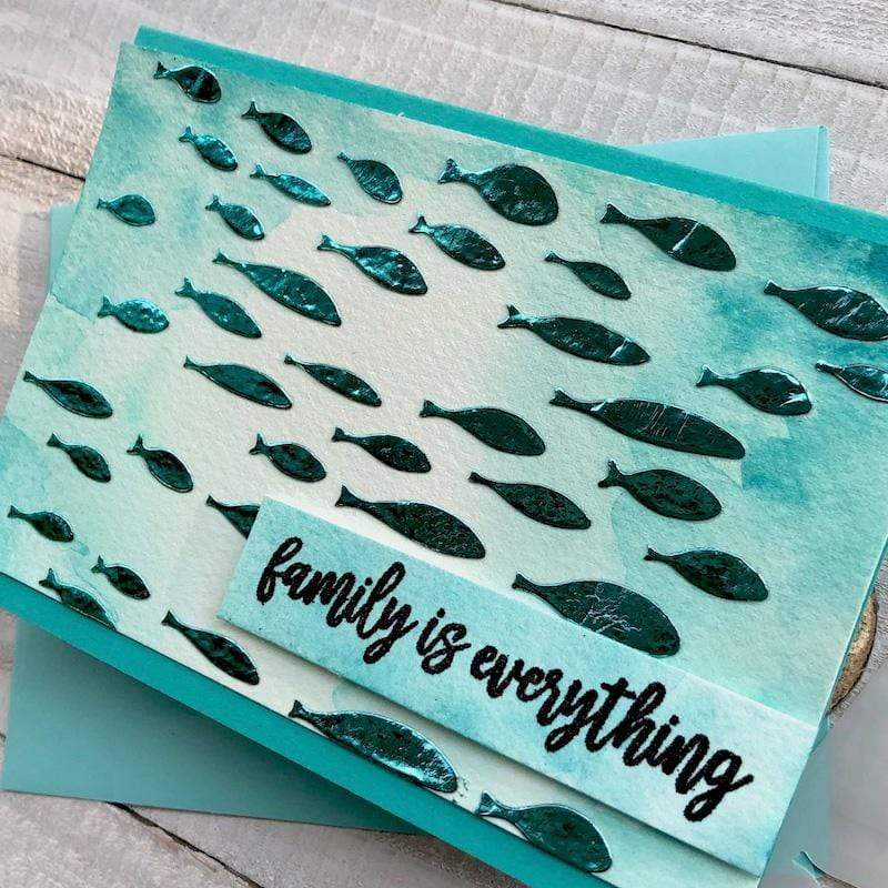 Deco Foil Teal feuille foil transfert 5 feuilles turquoise tissu
