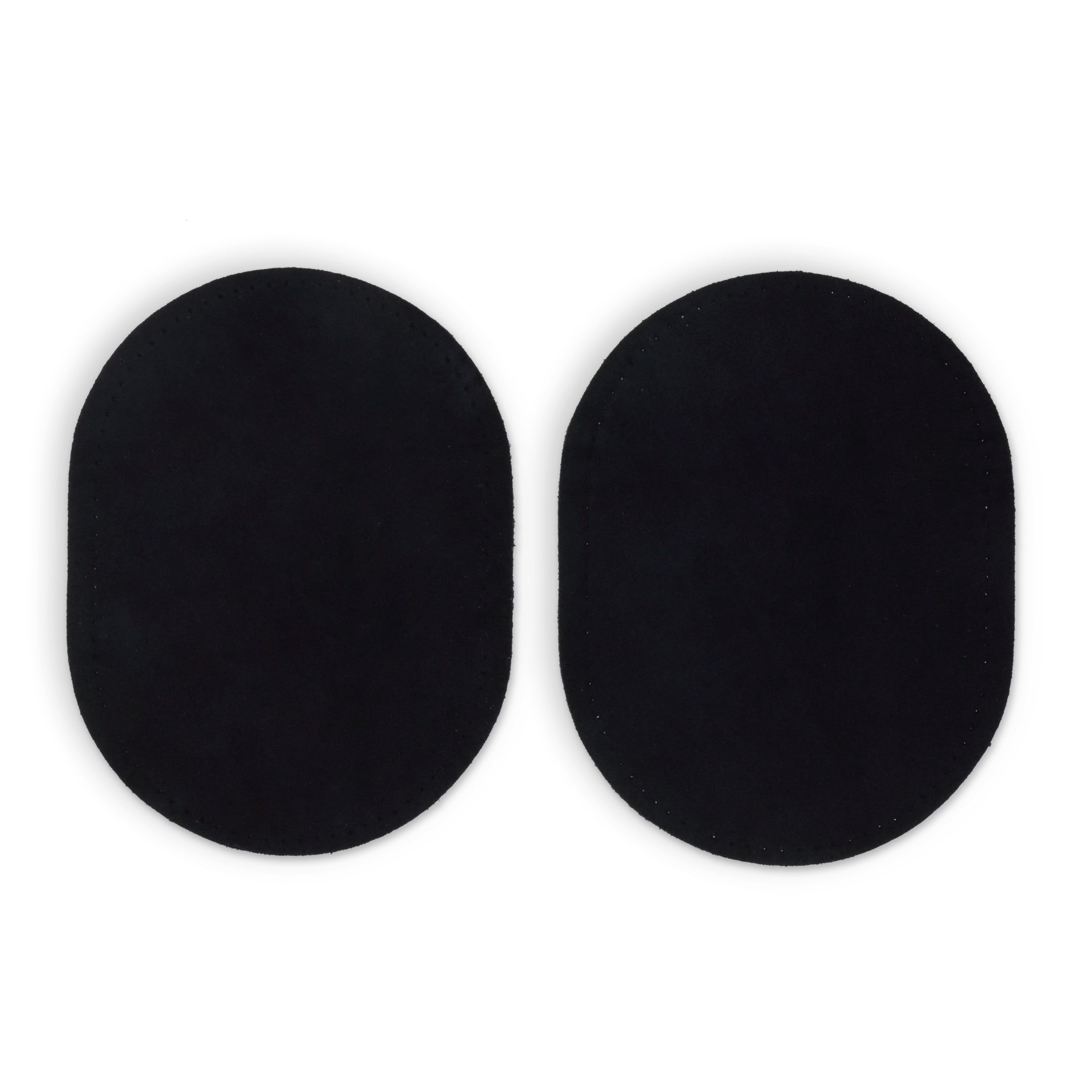 Dritz coudières suède noires x2 12x16,5 cm