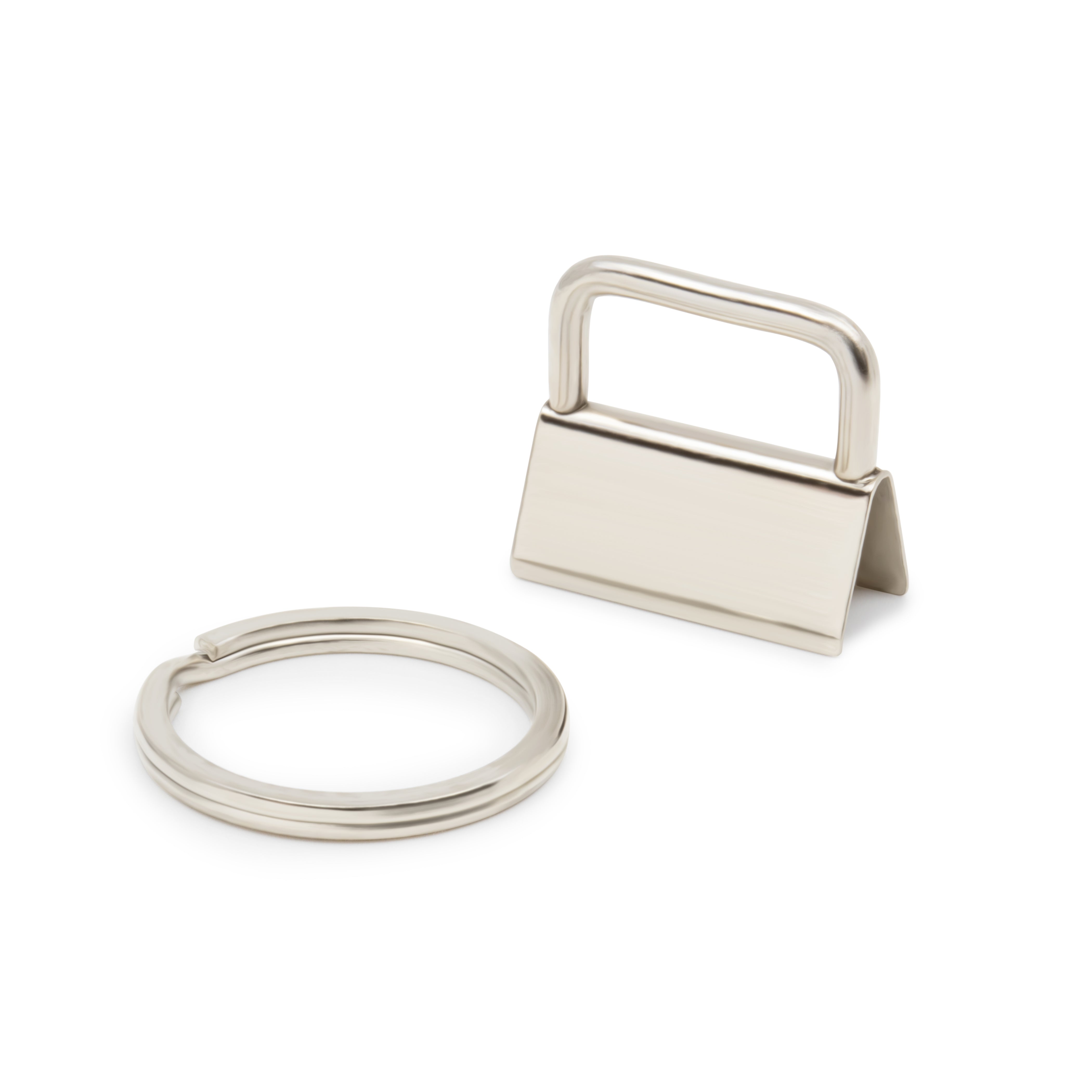 Dritz Fasteners 521 attaches porte-clés 25 mm nickel lot 5