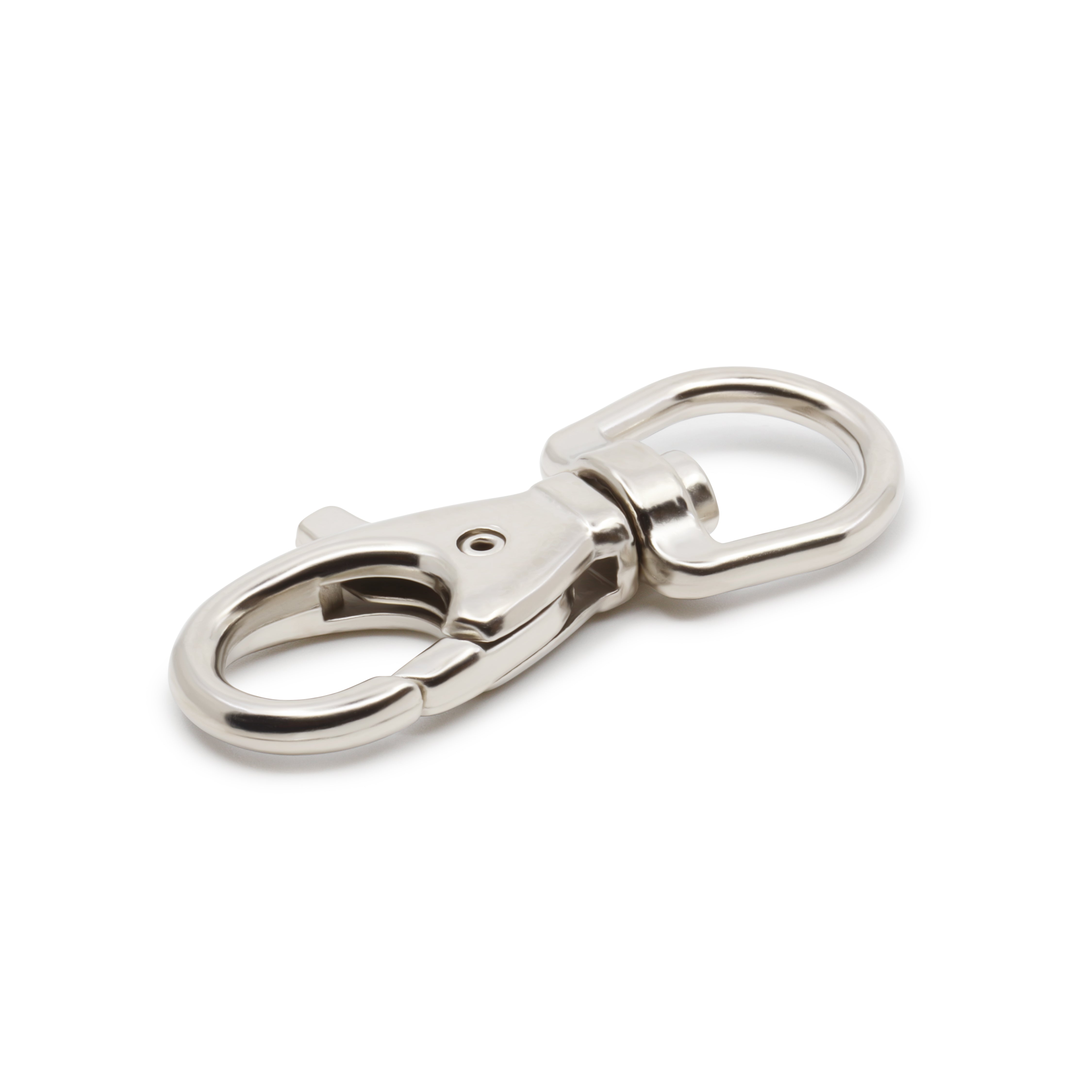 Dritz Mousquetons Pivotants Nickel 12 pc 63 mm