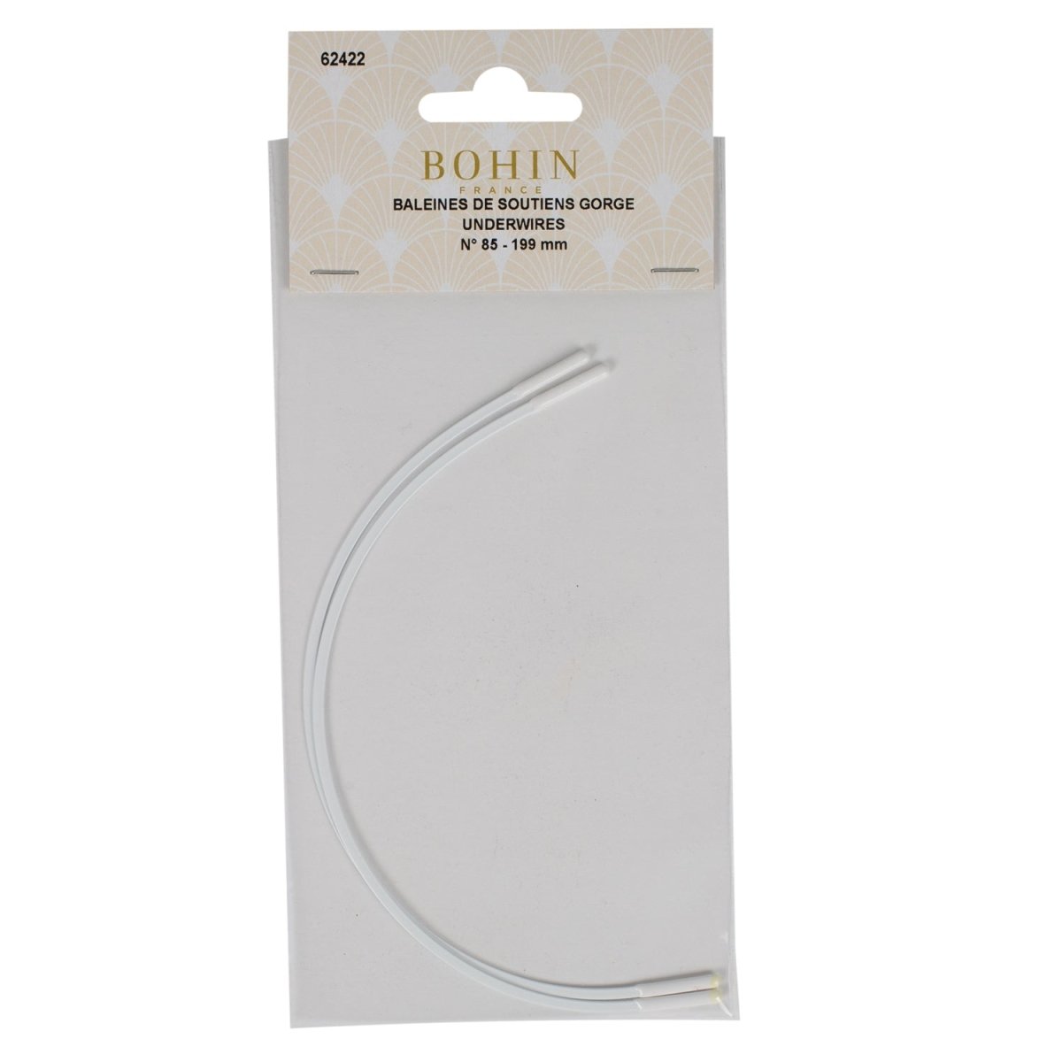 Bohin Accessoires de lingerie Baleines de soutien gorge N°90 acier