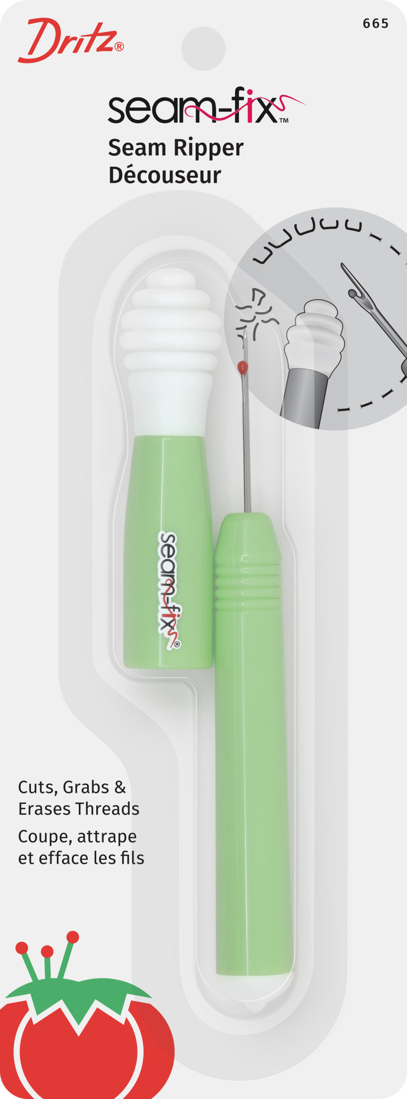 Dritz Seam-Fix Découd-Vite 665 avec Gomme