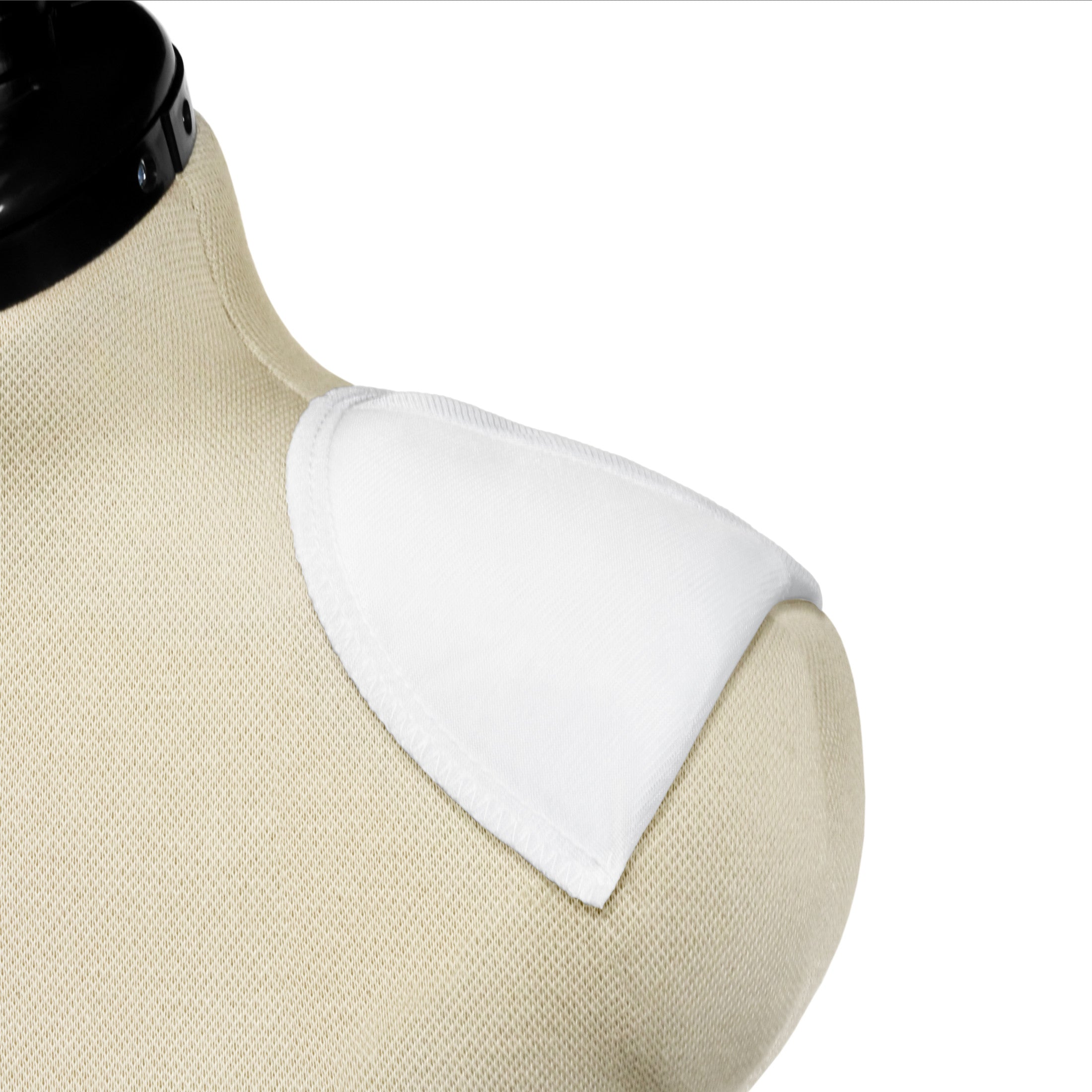 Dritz épaulettes couture tissu blanc 12 mm
