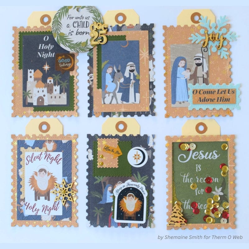 HeatnBond Sew a Story Silent Night pochoir 15x15 cm