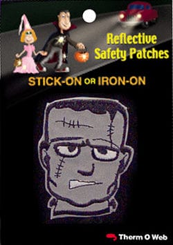 HeatnBond patch Halloween réfléchissant citrouille