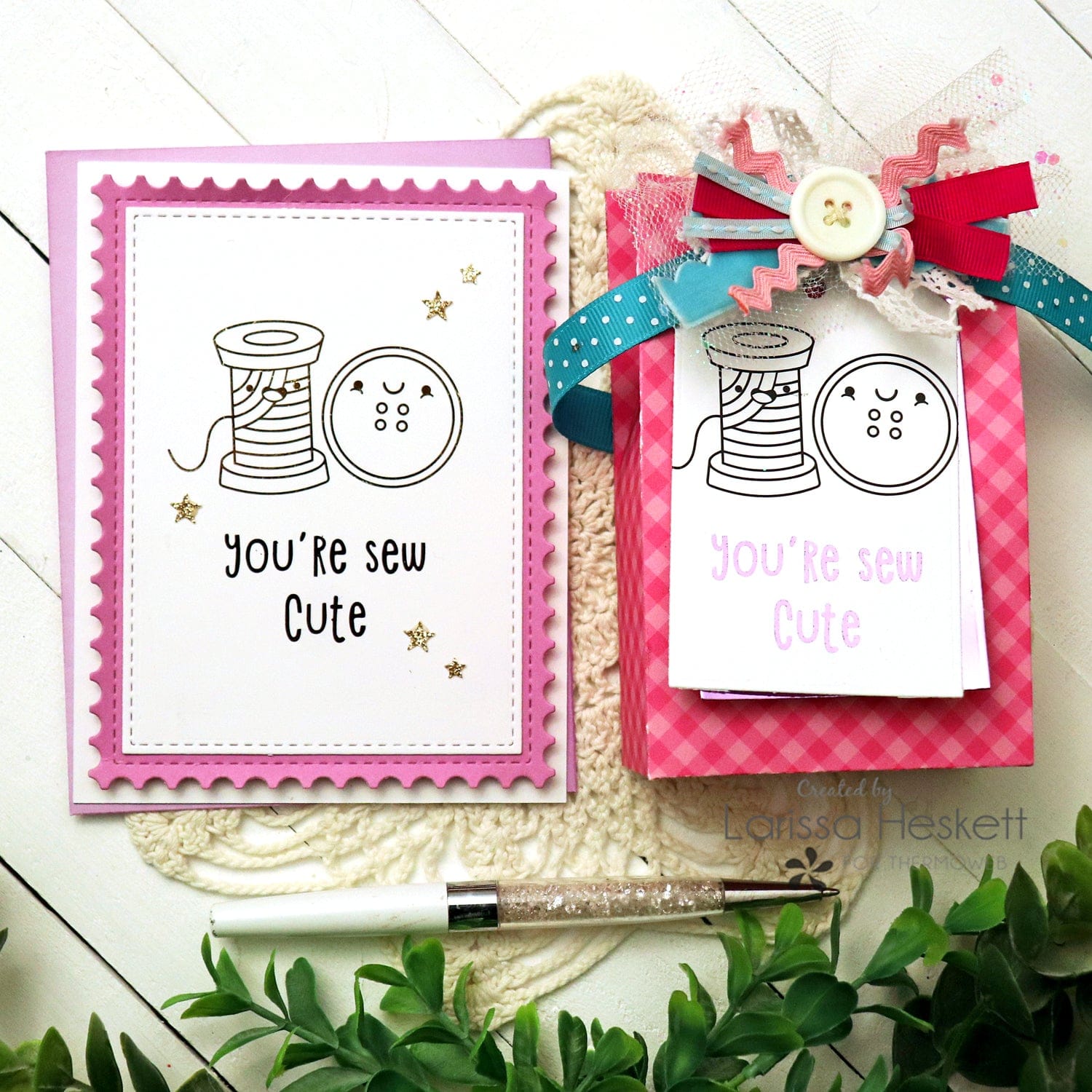 HeatnBond Deco Foil My Punny Valentine 8 feuilles A2
