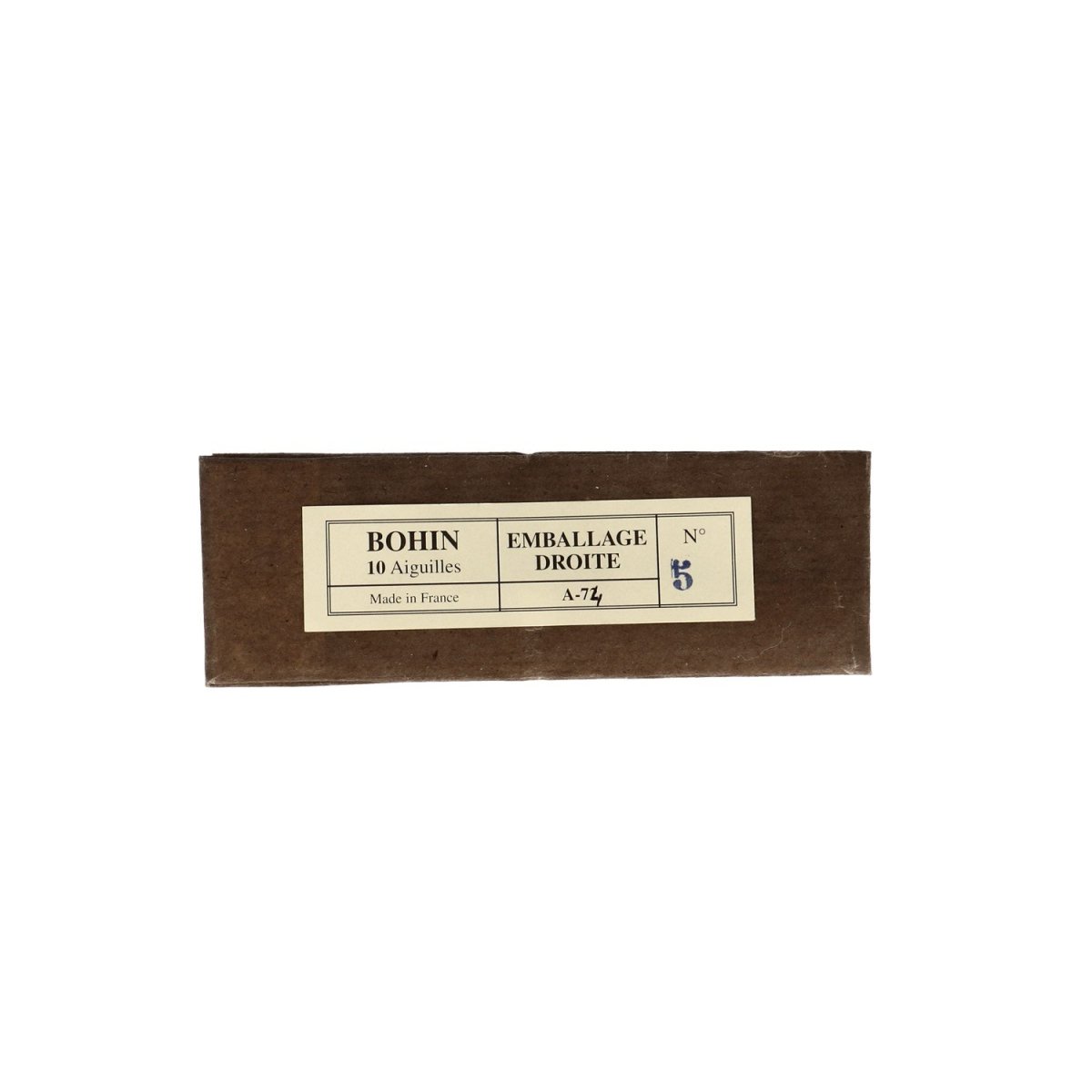 Bohin Aiguilles Aiguilles à matelas droites 10 cm N°4 acier