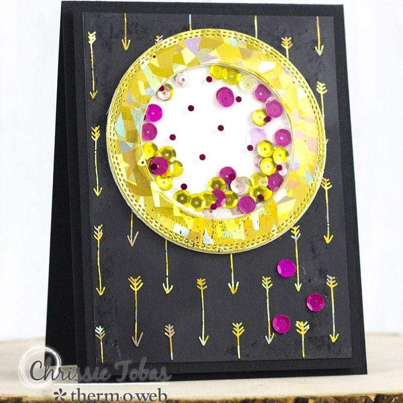 Deco Foil feuilles toner transparentes Arrows x4