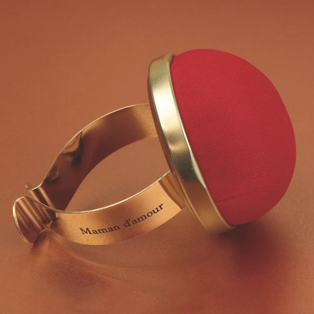 Bohin Bracelet Porte-Épingles Personnalisé Pied de Poule