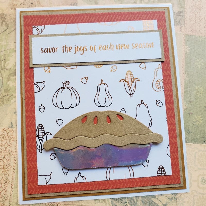 HeatnBond Deco Foil Harvest carte à foil A2 8 feuilles