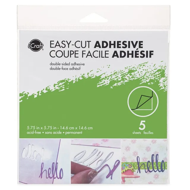 HeatnBond iCraft feuilles adhésives 5.75 in lot de 5