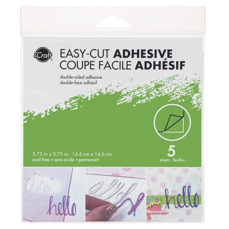 HeatnBond iCraft feuilles adhésives 5.75 in lot de 5