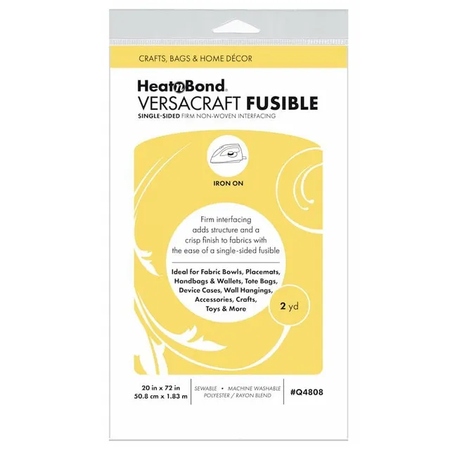 HeatnBond VersaCraft entoilage thermocollant blanc 50cm x 1,8m