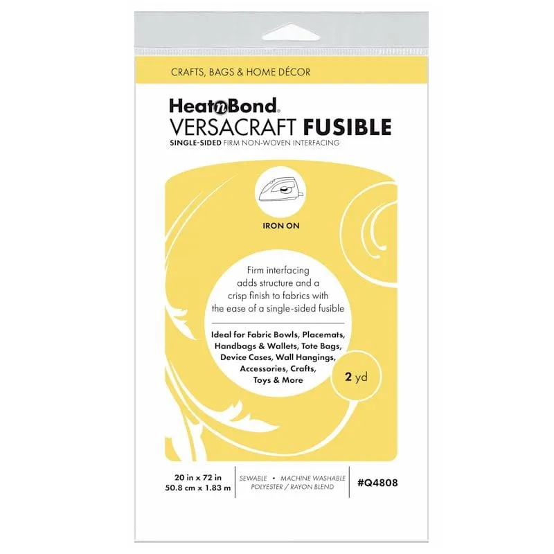 HeatnBond VersaCraft entoilage thermocollant blanc 50cm x 1,8m