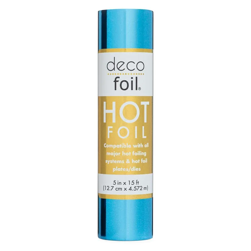 HeatnBond Deco Foil Hot Rouleau foil à chaud bleu piscine