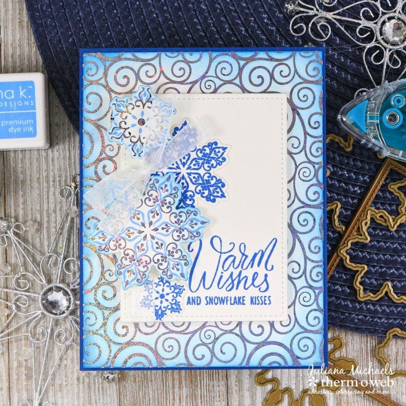Gina K. Designs Foil-Mates Blizzard papier A2 x10