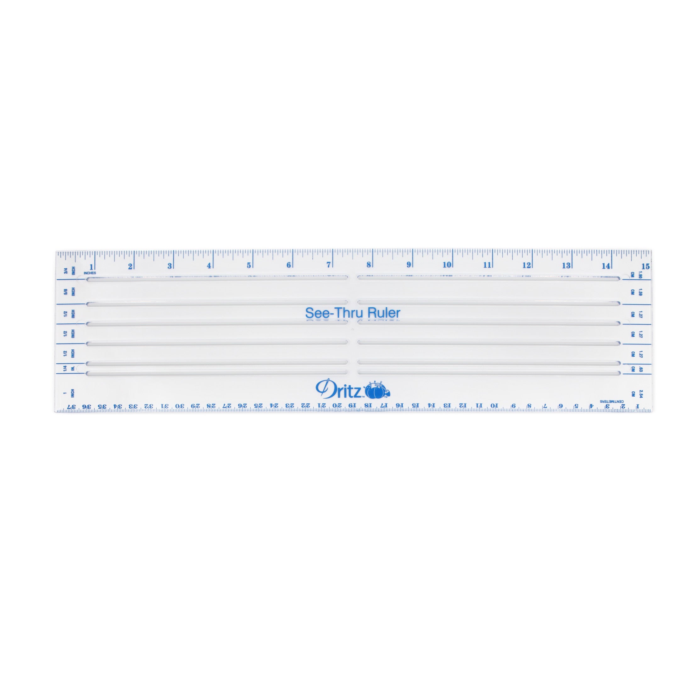 Dritz Marking See-Thru règle couture transparente 4x15