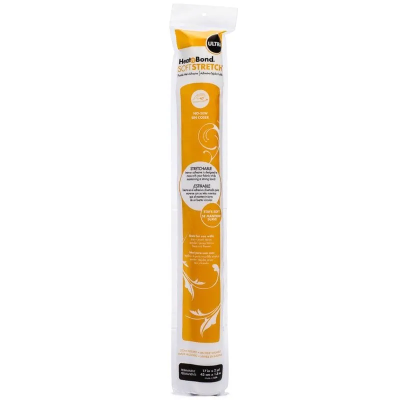HeatnBond Soft Stretch adhésif thermocollant 43cm x 1,83m stretch