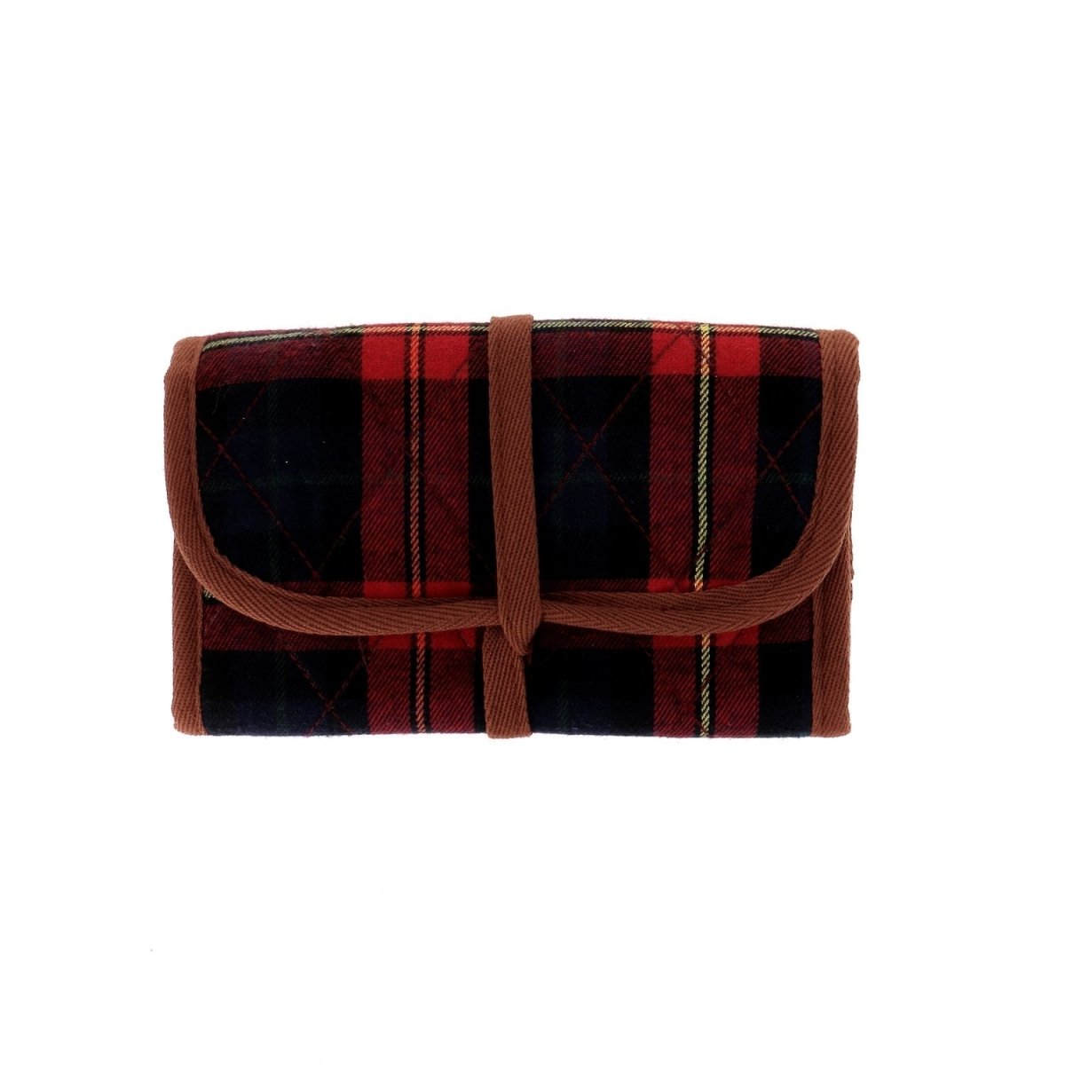 Bohin Tartan Trousse Couture Marine 18x11 cm