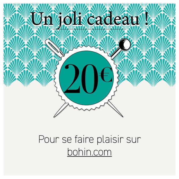 Bohin Carte cadeau mercerie couture 10,00 €
