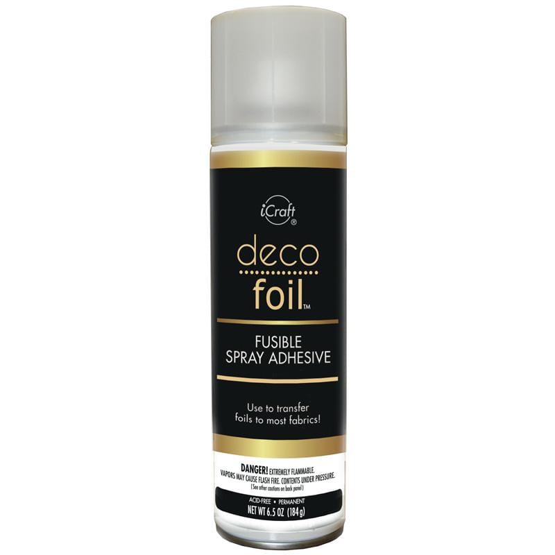 Deco Foil Transfert spray adhésif thermocollant tissu 184g