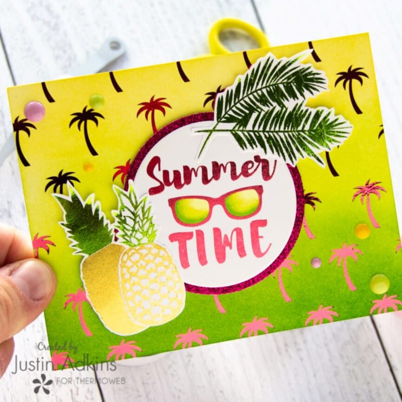 Brutus Monroe Summer Sizzle transfert adhésif 2 feuilles