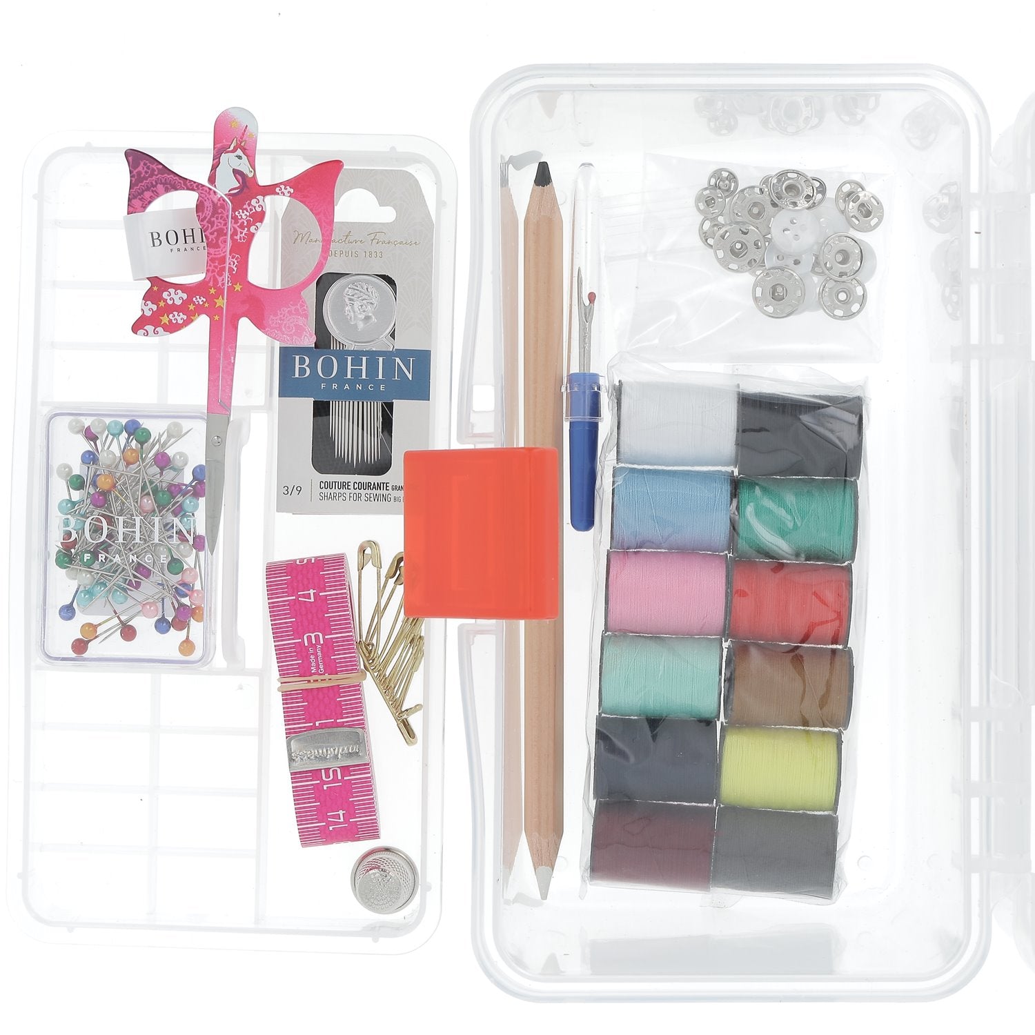 Bohin Rangement boîte couture enfant complète
