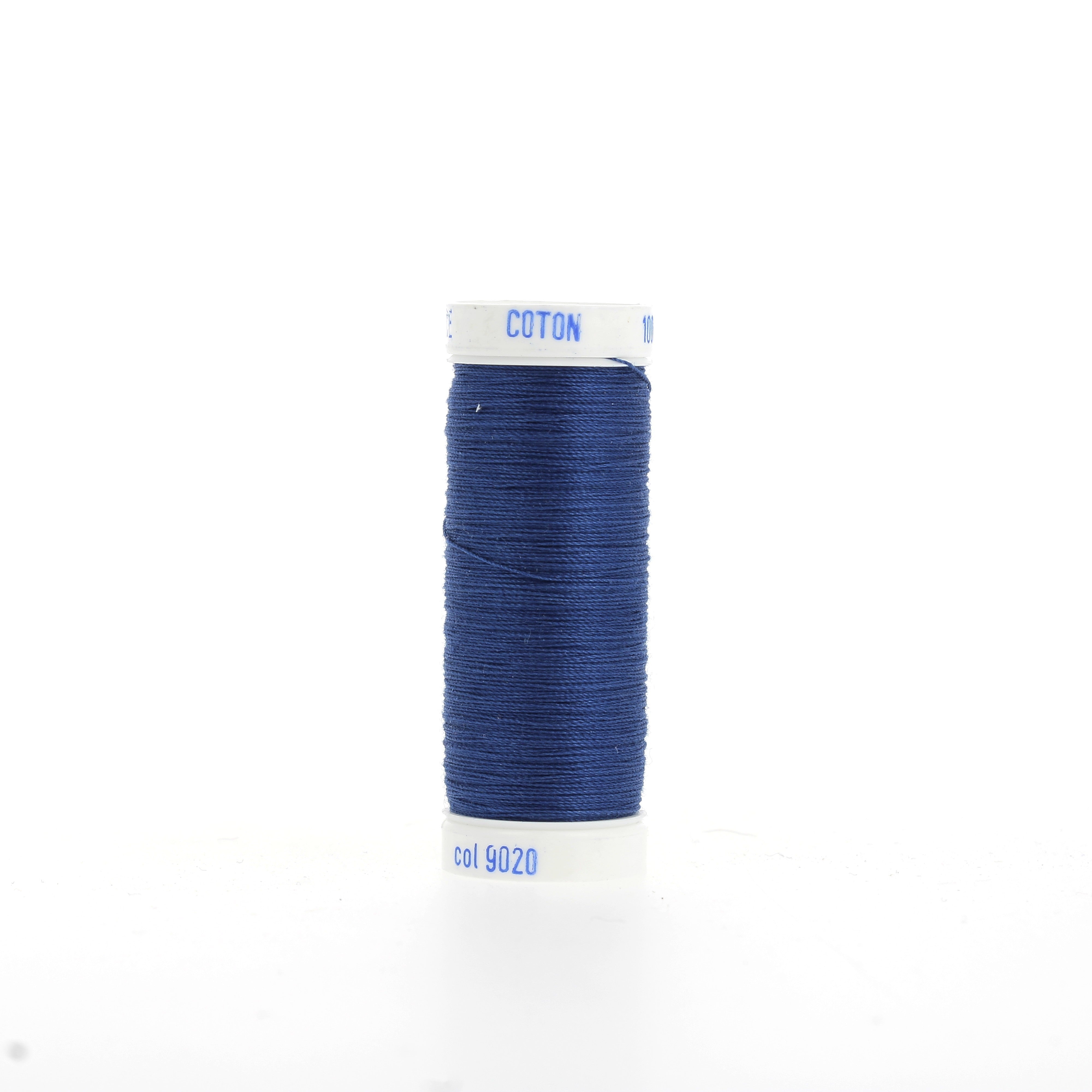 Bohin Lebaufil fil à coudre coton Bleu 9018 bobine 100 m